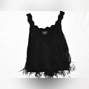 BEBE fringe tank
